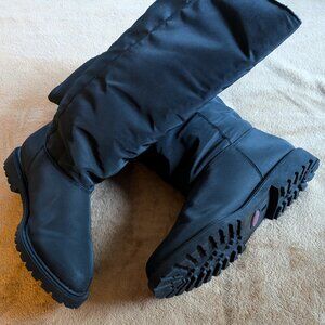 Etienne Aigner women's knee high black storm boot, size 7M